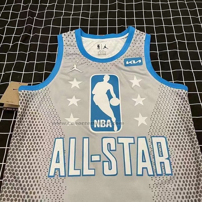 Maglia All Star 2022 Los Angeles Lakers LeBron James #6 Grigio
